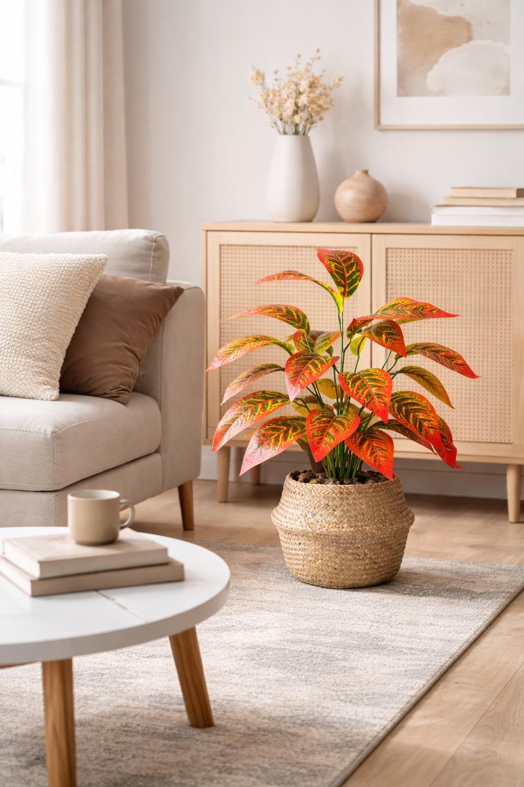 Branche Tropicale Artificielle - Magnolia Exotique
