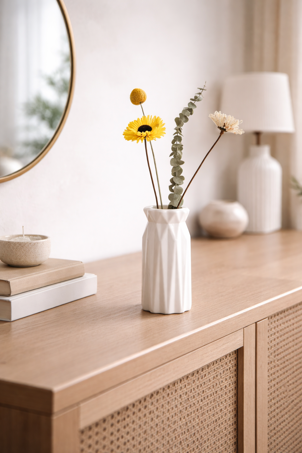 Vase Nordique Minimal - Atelier Sculpté