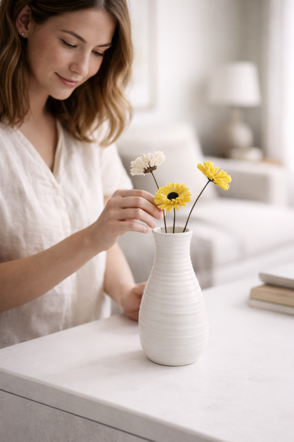 Vase Nordique Minimal - Atelier Sculpté