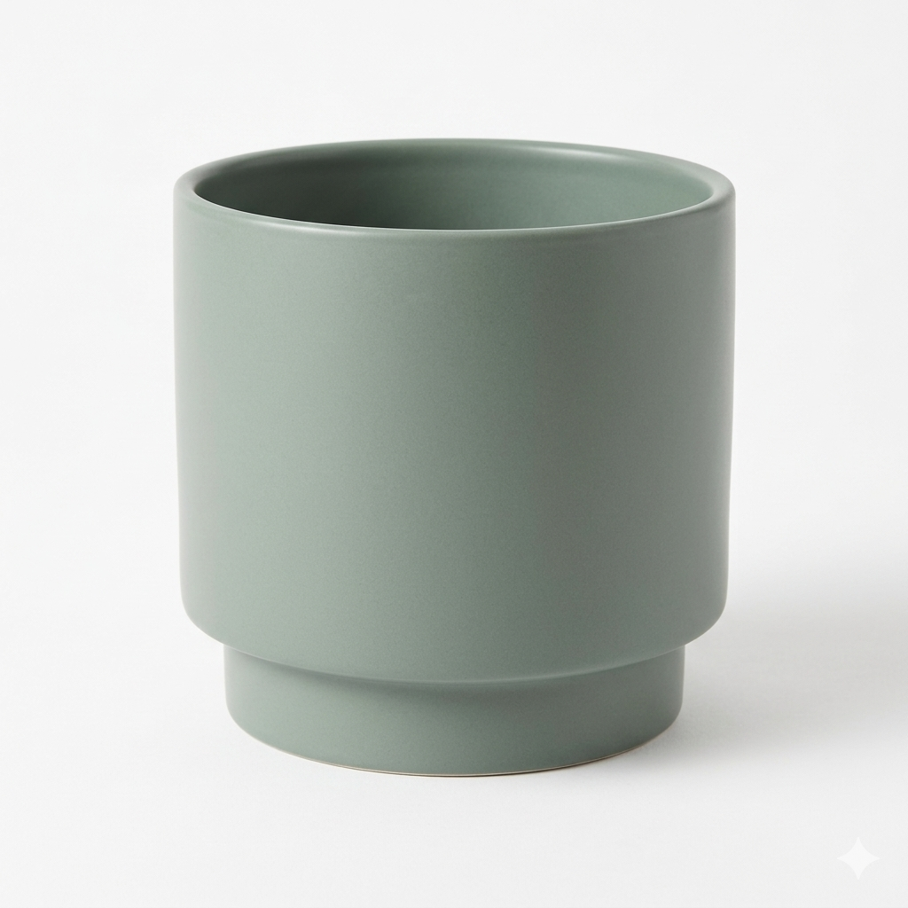 Pot de Fleur Céramique Minimal - Atelier Botanique