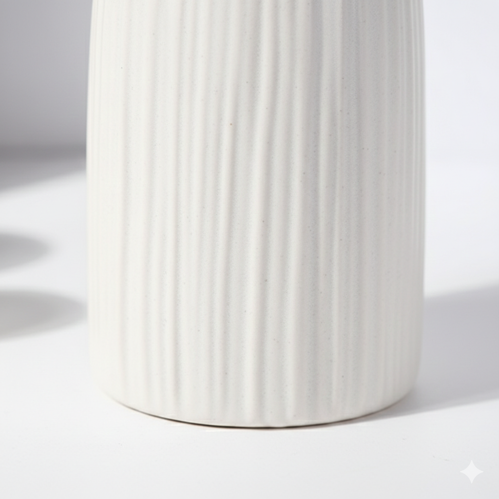 Vase Nordique Minimal - Atelier Sculpté