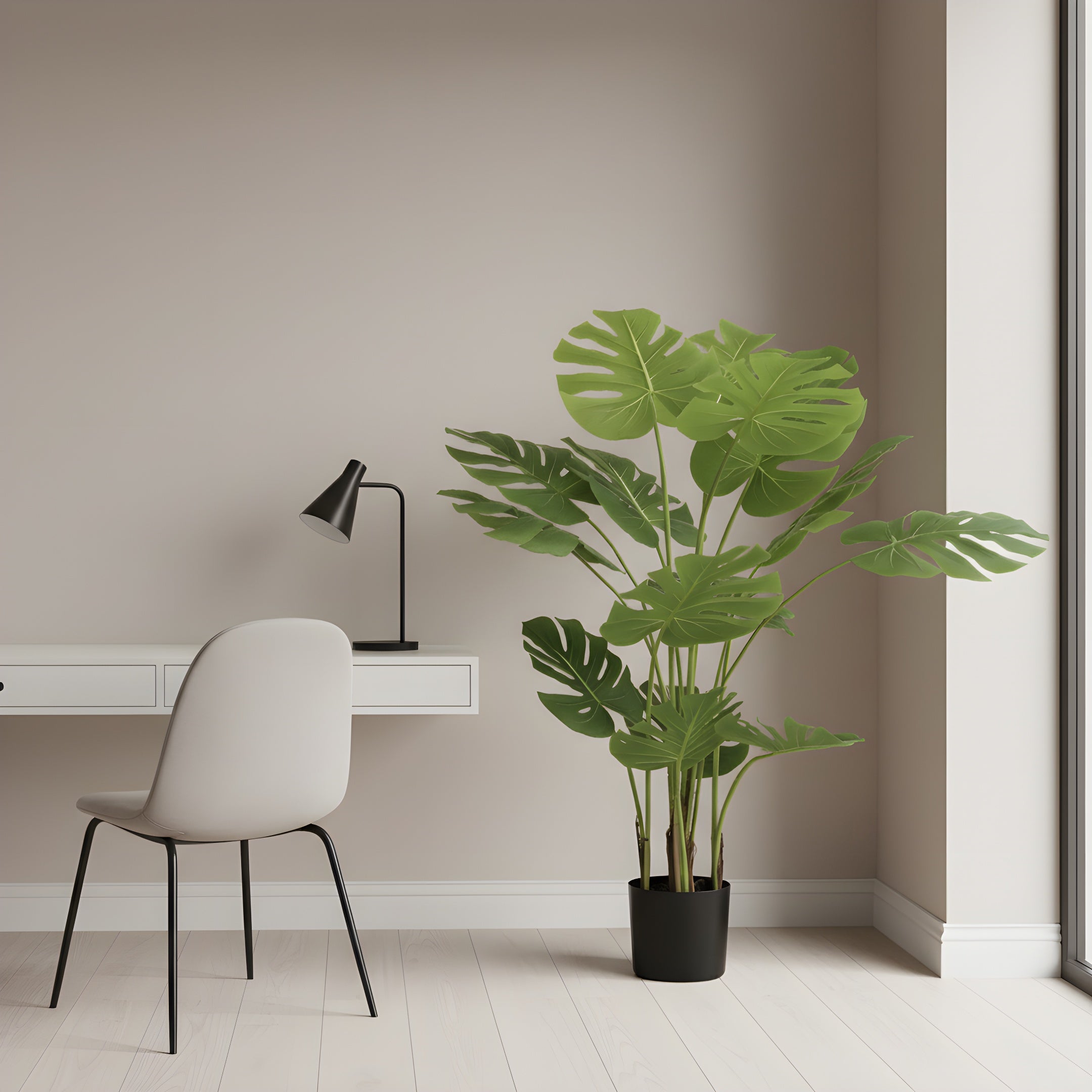 Monstera Artificielle Tropicale - Jungle Élégante