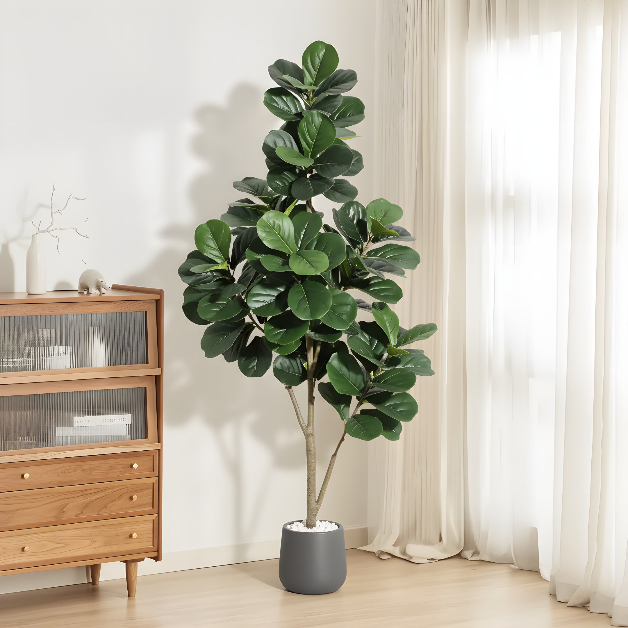 Ficus Lyrata Artificiel Signature - Figuier Lyre