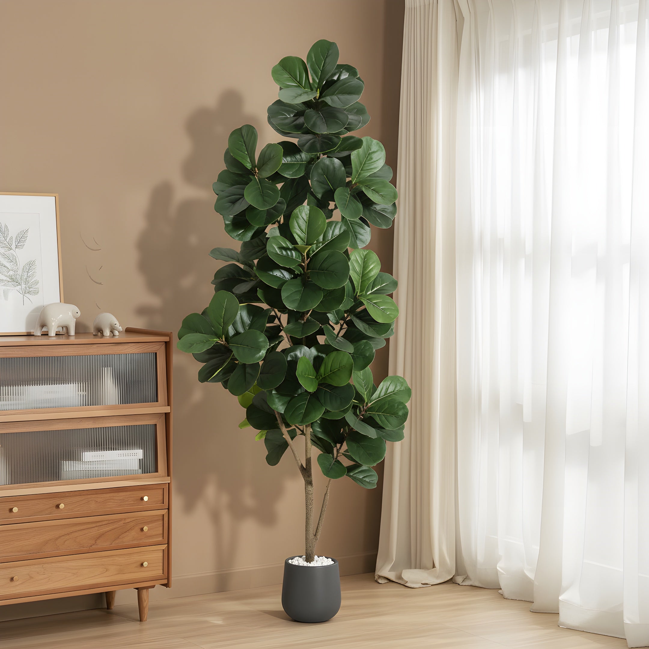 Ficus Lyrata Artificiel Signature - Figuier Lyre