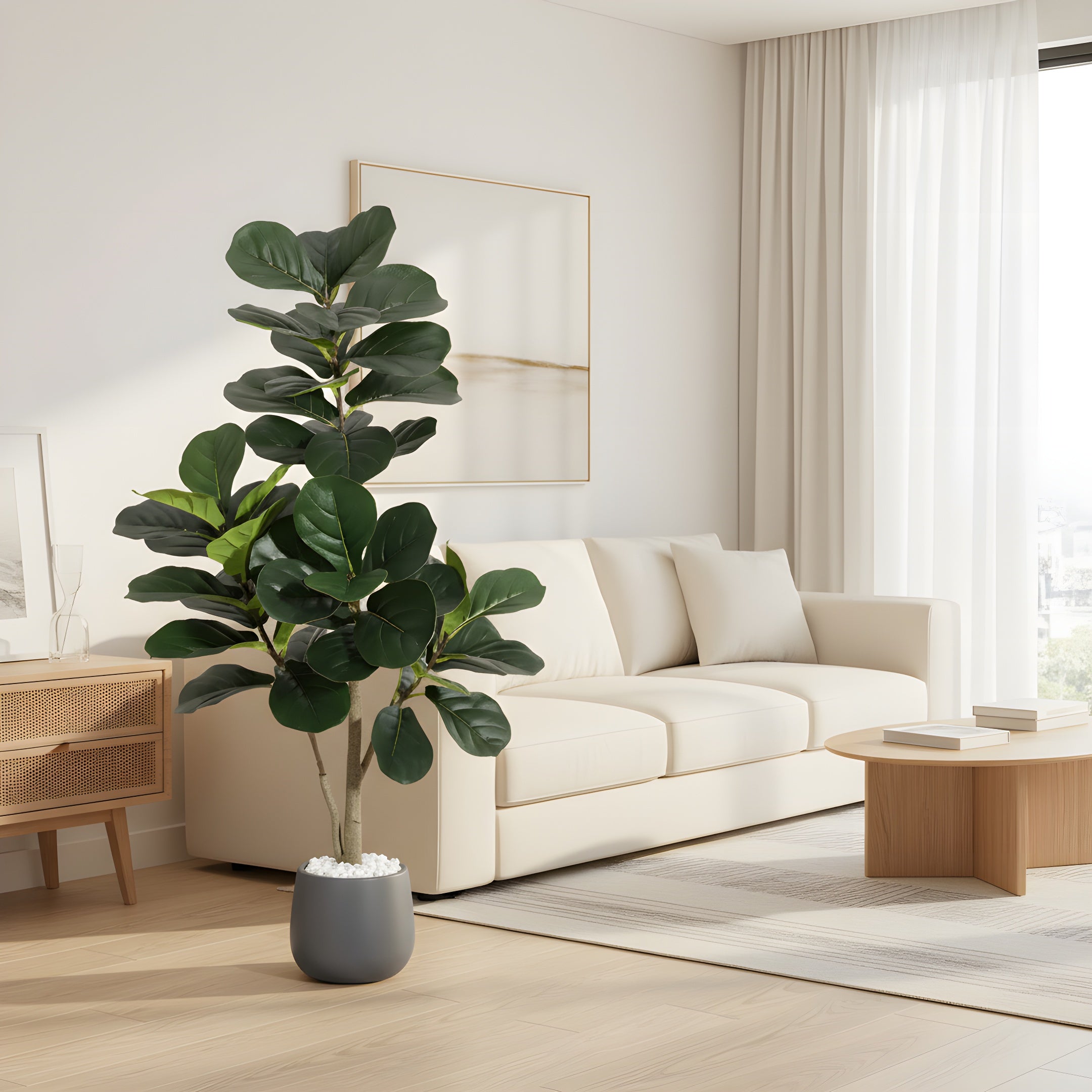 Ficus Lyrata Artificiel Signature - Figuier Lyre