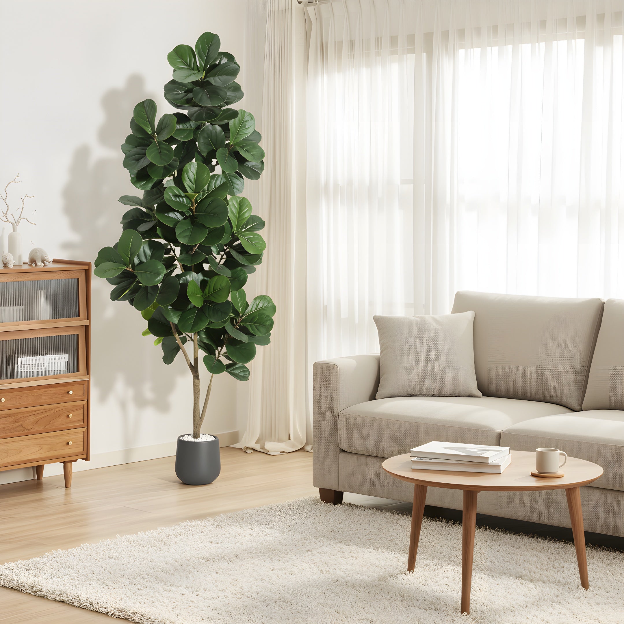Ficus Lyrata Artificiel Signature - Figuier Lyre