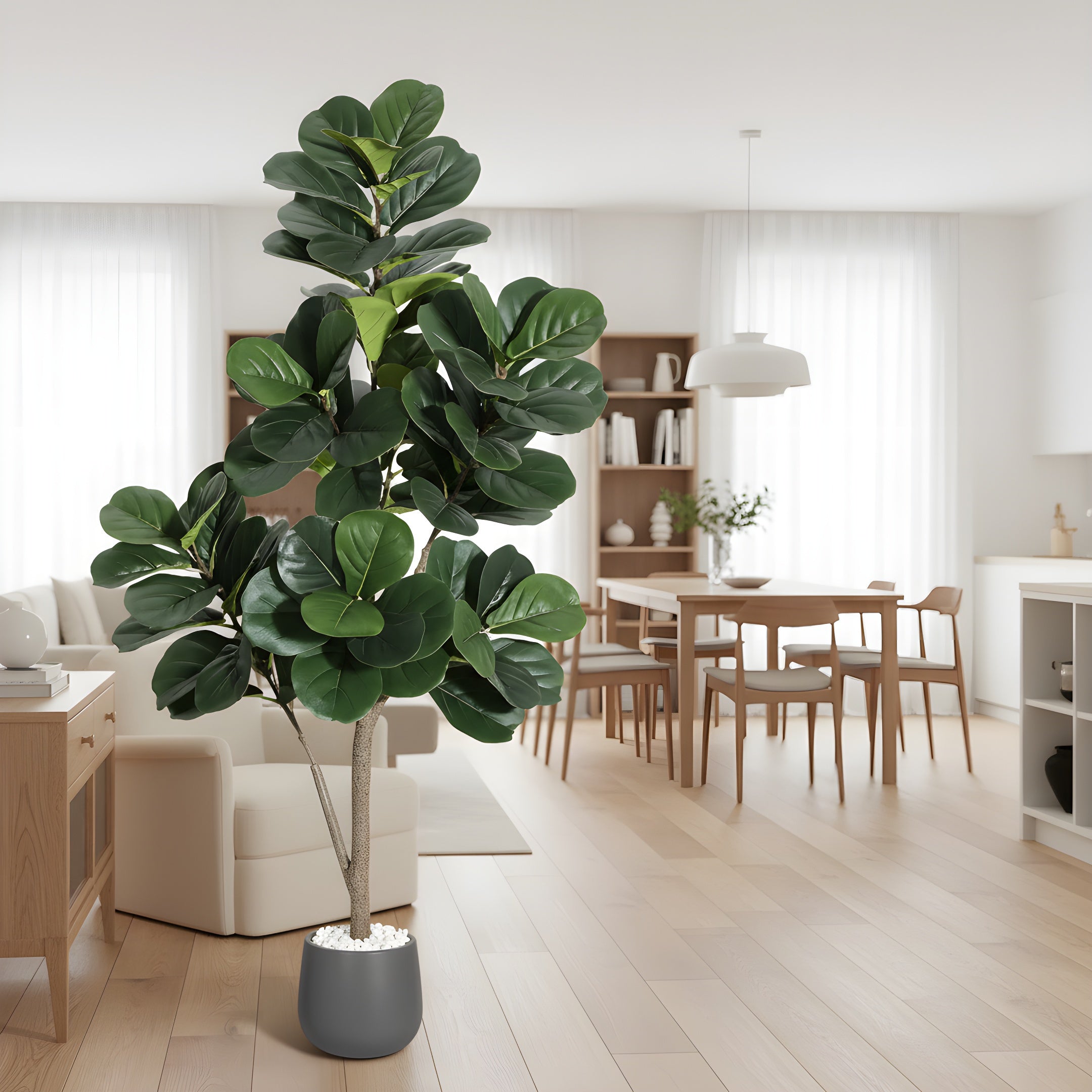Ficus Lyrata Artificiel Signature - Figuier Lyre