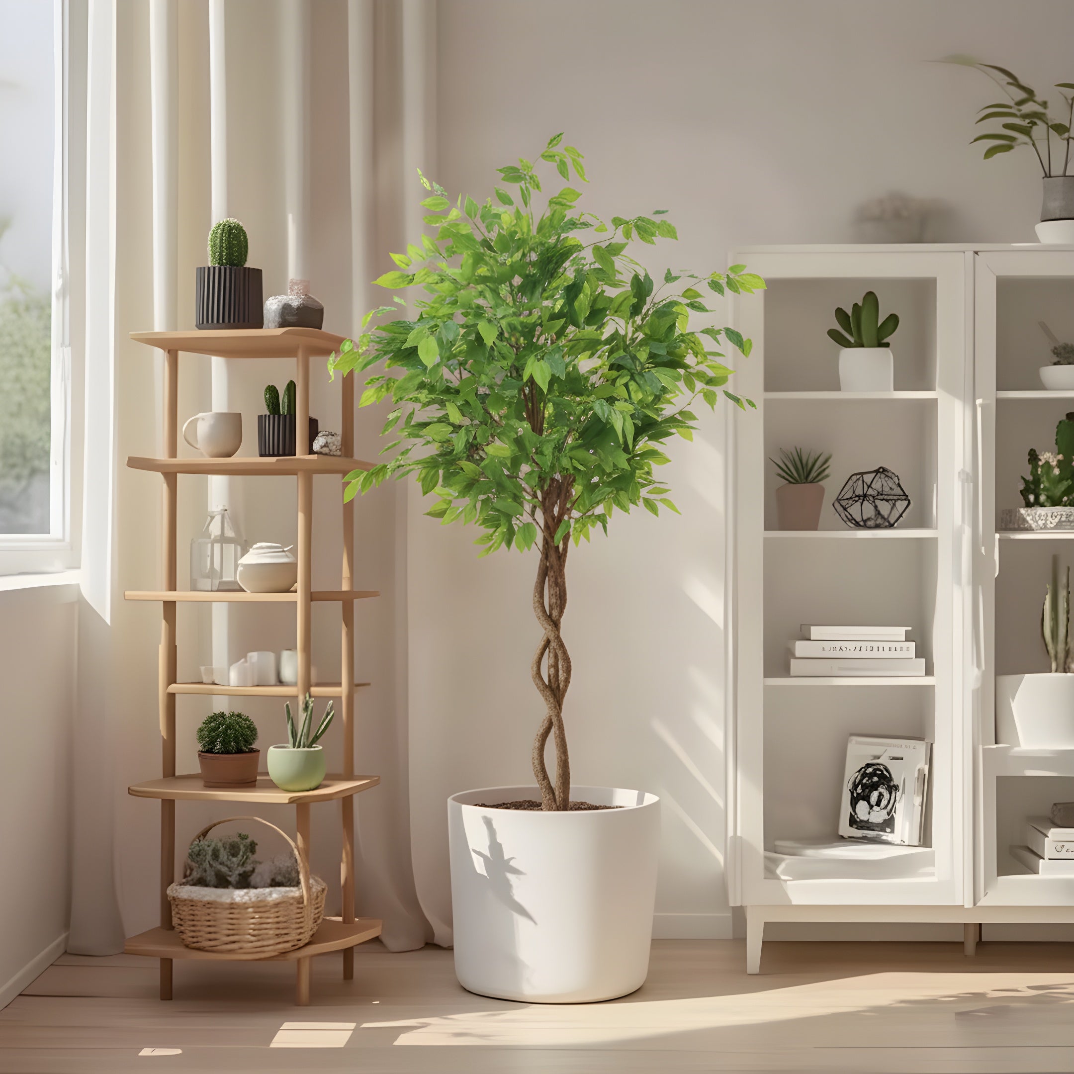 Ficus Artificiel Éternité - Arbre Décoratif Réaliste