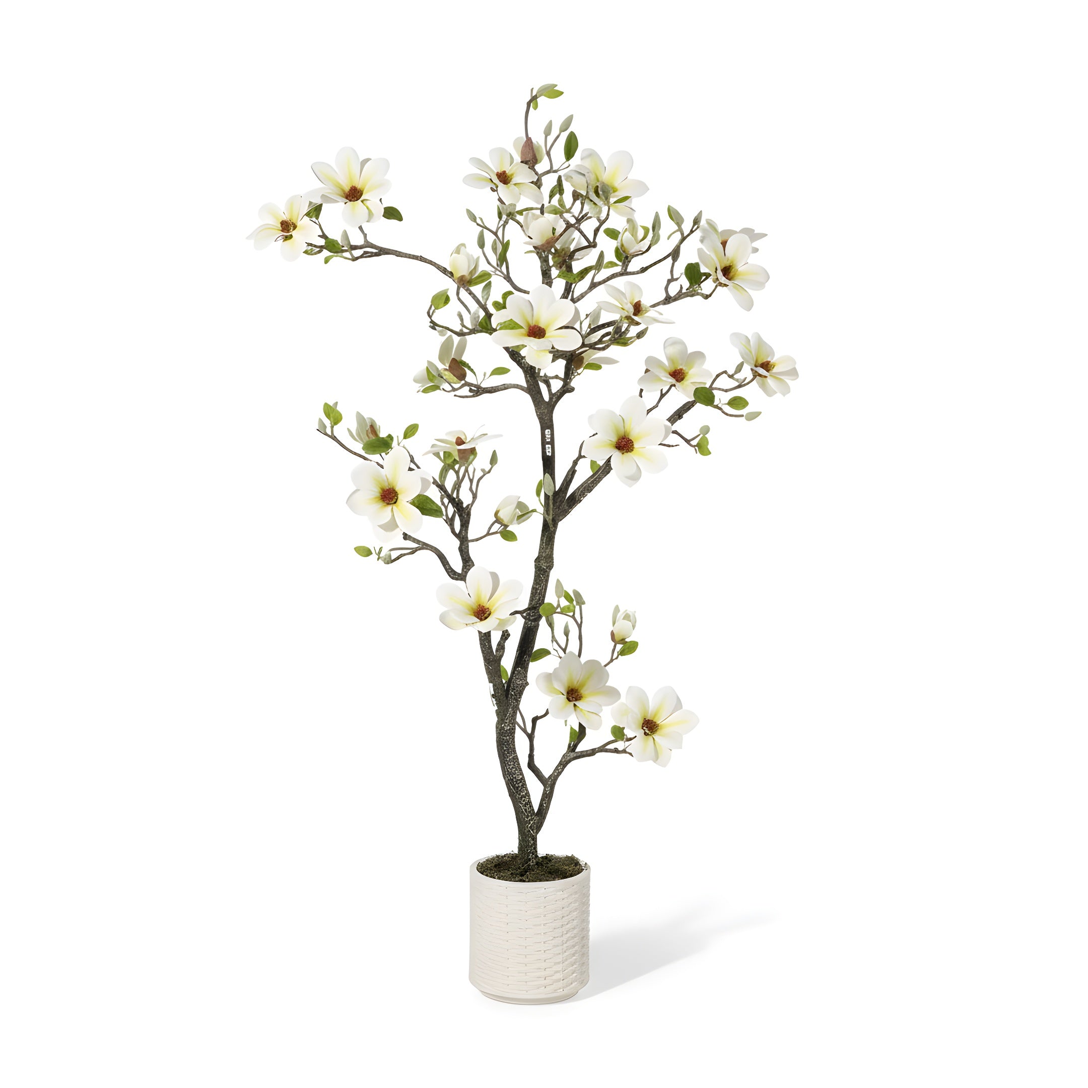 Magnolia Artificiel Éternel - Arbre à Fleurs Élégantes