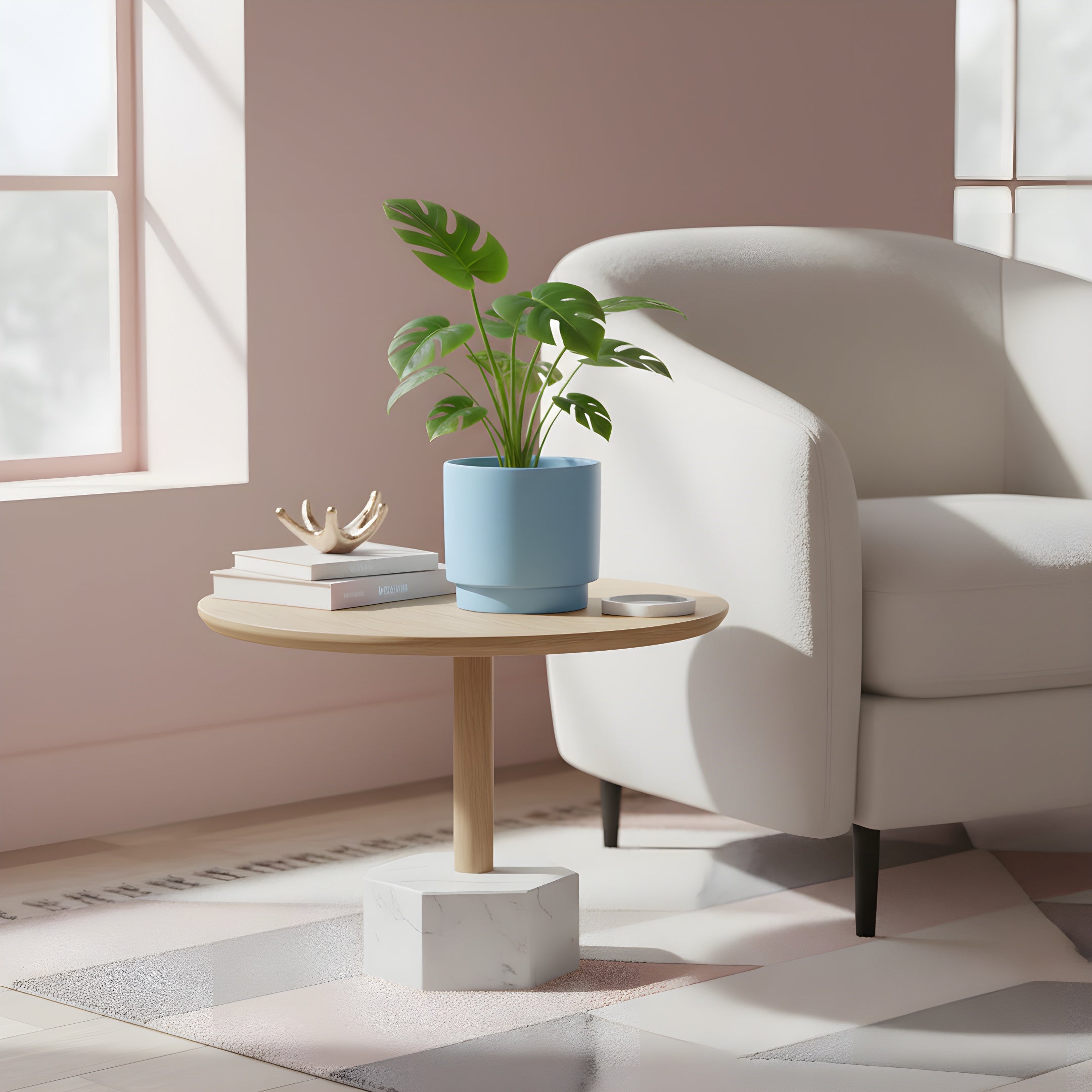 Pot de Fleur Céramique Minimal - Atelier Botanique