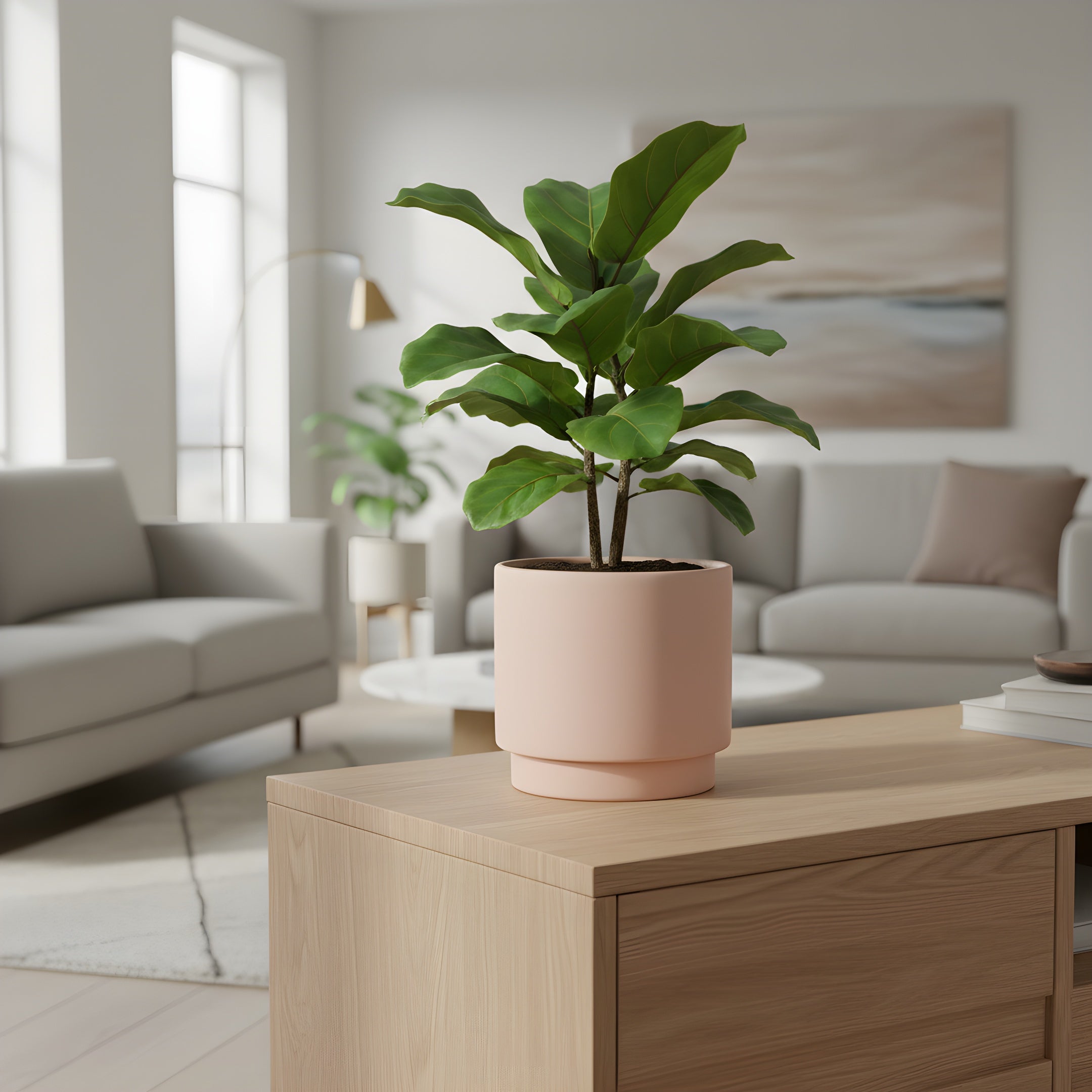 Pot de Fleur Céramique Minimal - Atelier Botanique