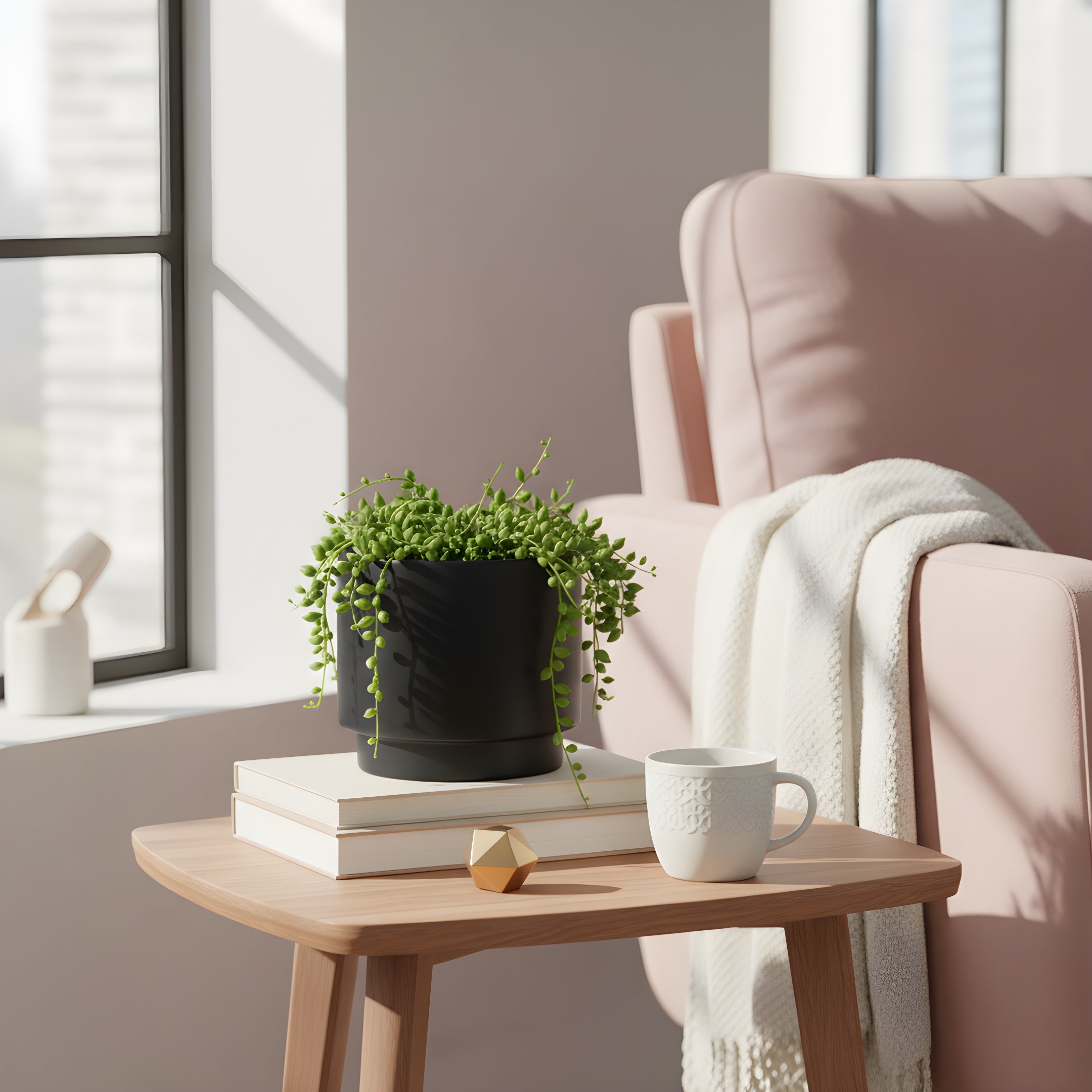 Pot de Fleur Céramique Minimal - Atelier Botanique