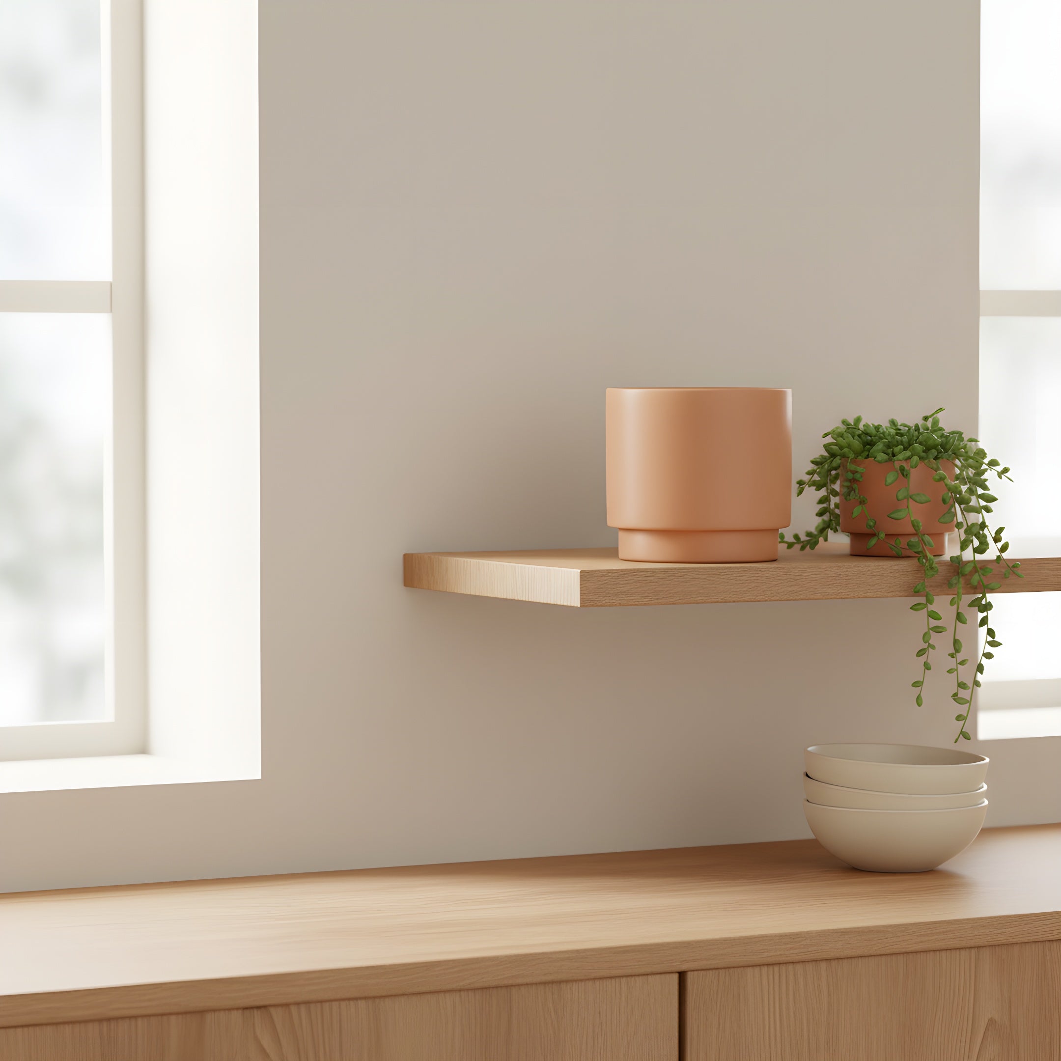 Pot de Fleur Céramique Minimal - Atelier Botanique