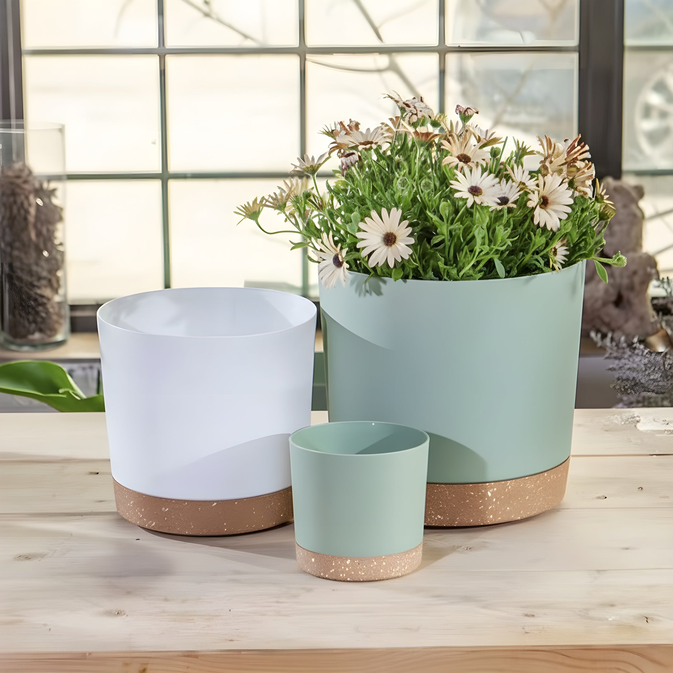 Pot Épurea™ avec Plateau Drainant