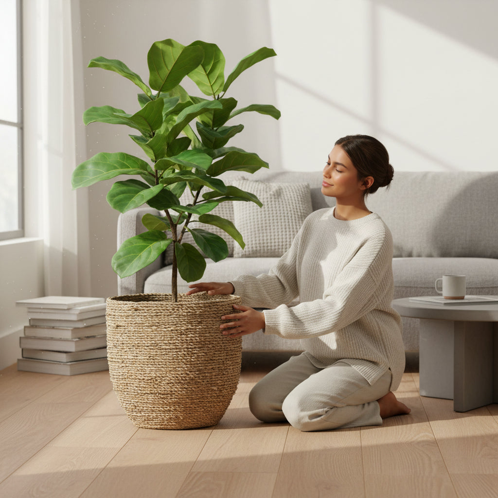 Pot en Fibres Naturelles