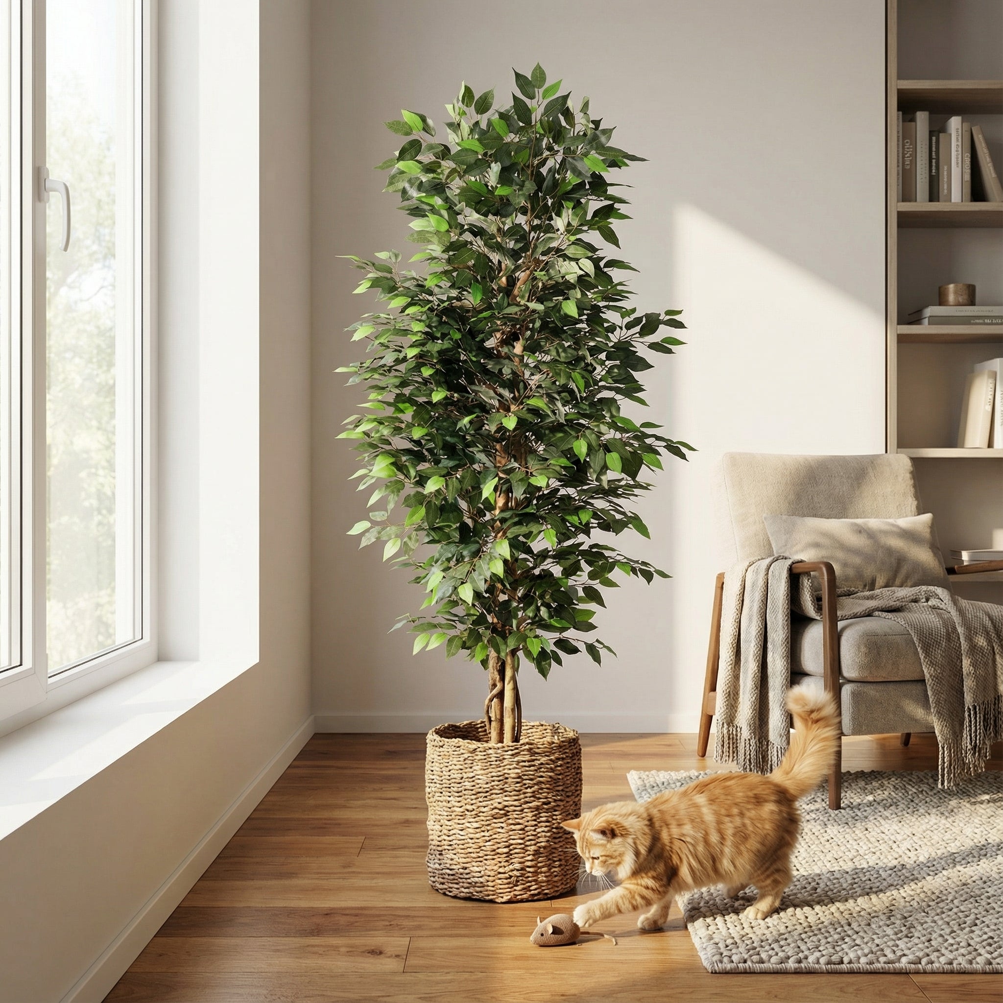 Ficus Benjamina Artificiel – 180 cm